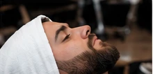 Concept photograph of traditional shaving
